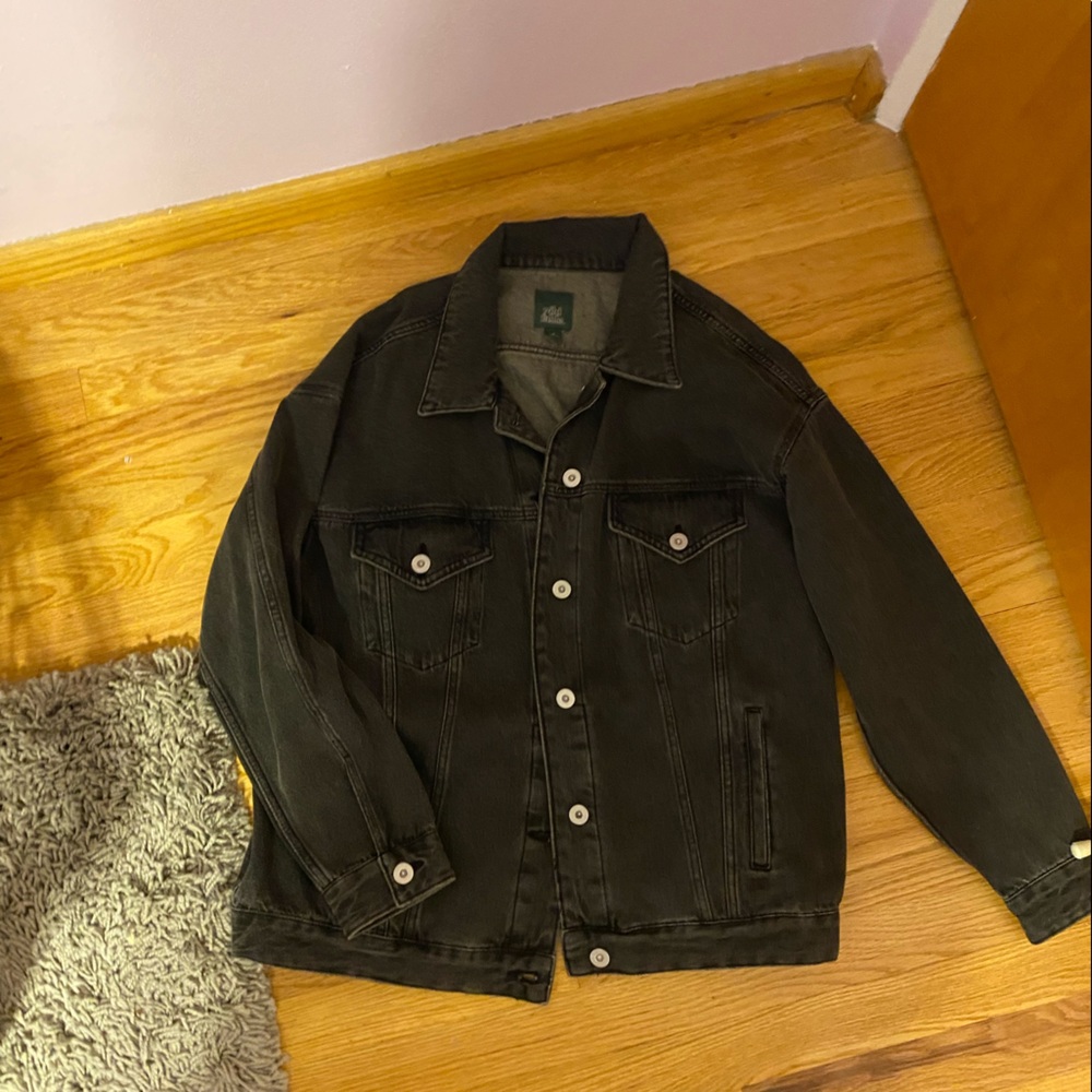 wild fable black jean jacket